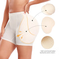 Hip Dip Pads for Women Hip Padded Underwear Butt Lifter 4 Pads Tummy Control Panty Butt Enhancer Booty Lifter Shapewear Shorts