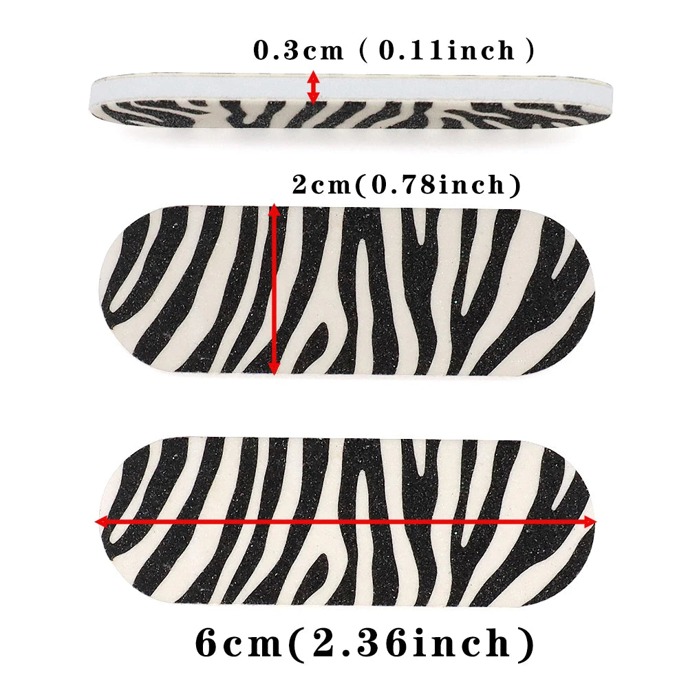 50Pcs Nail Files Double Sided Boards Mini Fingernail Files Colorful Sanding Block Gel Polishing Foam Manicure Pedicure Tool